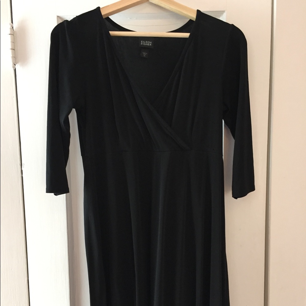 Eileen Fisher 100% Silk Dress